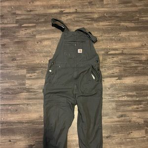 Carhartt duck bibs size L